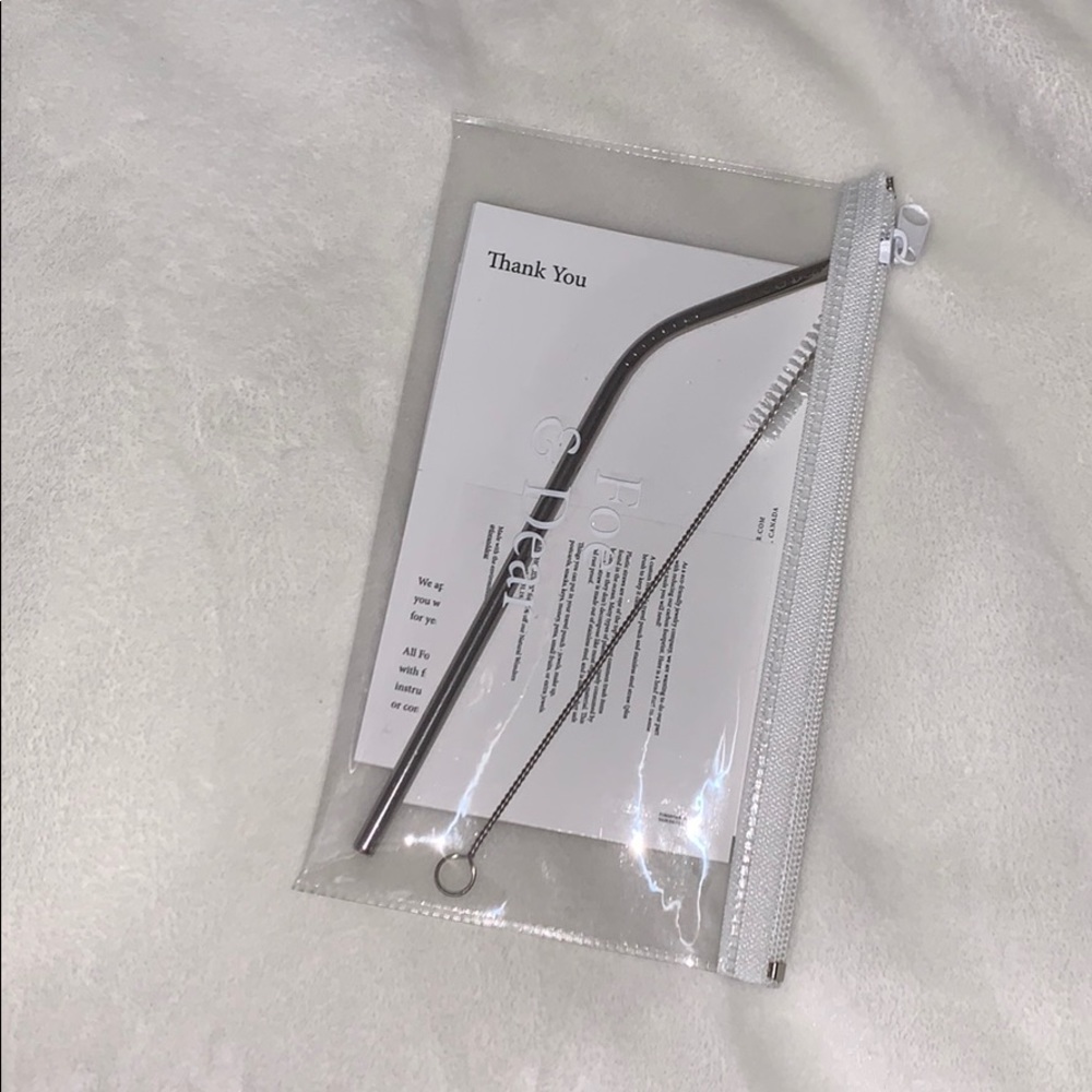 Foe&deer metal straw